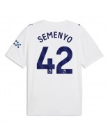 Manchester City Antoine Semenyo #42 Alternativní Dres 2026-27 Krátký Rukáv
